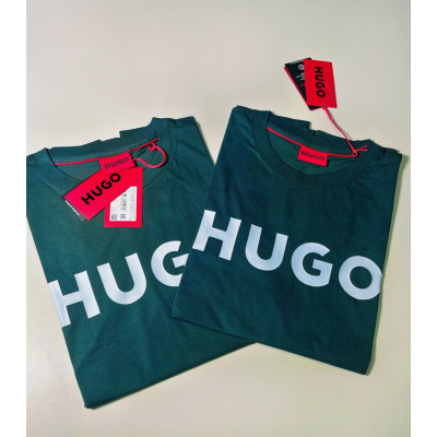 Dulivio Crew Neck Green Short Sleeve T-Shirt