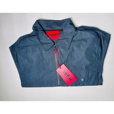 Emmond Zip Overshirt - Black